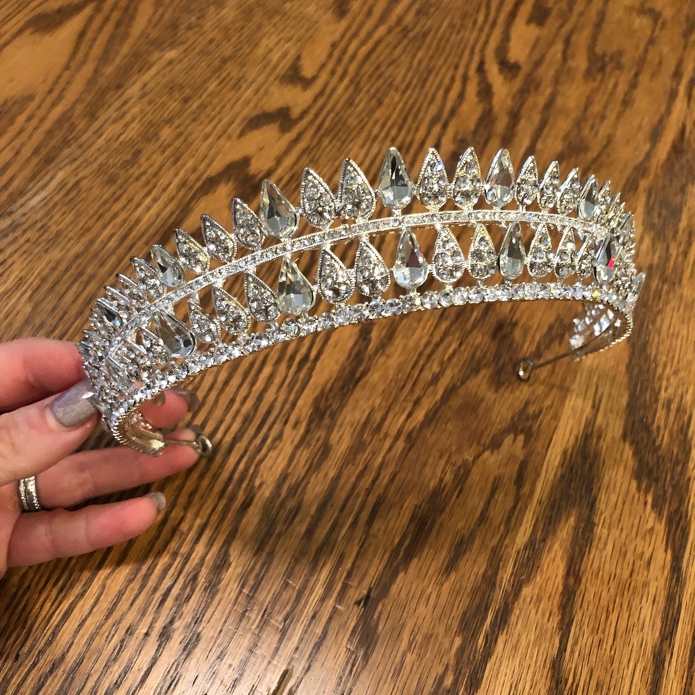 CZ Wedding Tiara